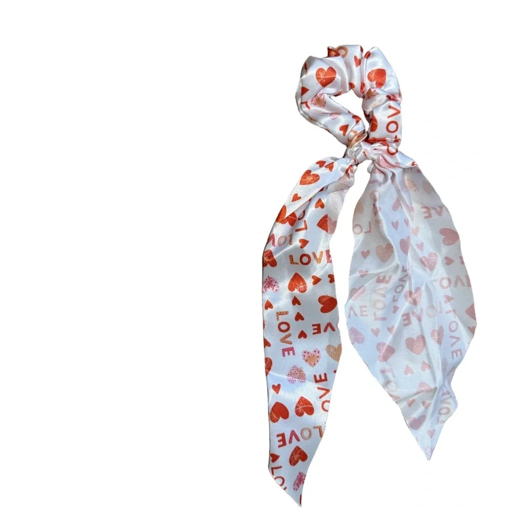 Love Print Kids and women’s Hair Scrunchie